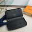 Louis Vuitton Zippy Organizer In Damier Graphite Canvas N60111