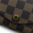 Louis Vuitton Sarah Wallet In Damier Ebene Canvas N60114