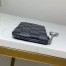 Louis Vuitton Pochette Cle In Damier Graphite Canvas N60155