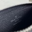 Louis Vuitton Pochette Cle In Damier Graphite Canvas N60155