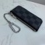 Louis Vuitton Pochette Cle In Damier Graphite Canvas N60155