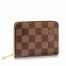 Louis Vuitton Zippy Coin Purse In Damier Ebene Canvas N60213 