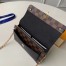 Louis Vuitton Vavin Chain Wallet In Damier Ebene Canvas N60221