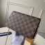 Louis Vuitton Vavin Chain Wallet In Damier Ebene Canvas N60222