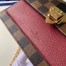 Louis Vuitton Vavin Chain Wallet In Damier Ebene Canvas N60222