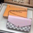 Louis Vuitton Pochette Felicie In Damier Azur Canvas N60235