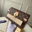 Louis Vuitton Vavin Chain Wallet In Damier Ebene Canvas N60237