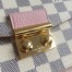 Louis Vuitton Croisette Chain Wallet In Damier Azur Canvas N60357
