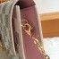 Louis Vuitton Croisette Chain Wallet In Damier Azur Canvas N60357