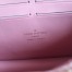 Louis Vuitton Croisette Chain Wallet In Damier Azur Canvas N60357