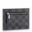 Louis Vuitton ID Card Holder In Damier Graphite Canvas N60378
