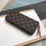 Louis Vuitton Clemence Wallet In Damier Ebene Canvas N60534