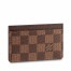 Louis Vuitton Card Holder In Demier Ebene Canvas N61722