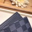 Louis Vuitton Multiple Wallet In Damier Graphite Canvas N62663