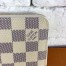 Louis Vuitton Zippy Coin Purse In Damier Azur Canvas N63069