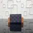 Louis Vuitton Enveloppe Carte De Visite In Damier Graphite Canvas N63338
