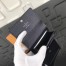 Louis Vuitton Enveloppe Carte De Visite In Damier Graphite Canvas N63338