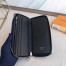 Louis Vuitton Zippy Vertical Wallet In Damier Infini Leather N63548
