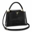 Louis Vuitton Capucines MM Bag In Crocodile-embossed Leather N92967