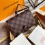 Louis Vuitton Small Ring Agenda Cover In Damier Ebene Canvas R20700