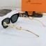 Louis Vuitton Black LV Edge Sunglasses Z1473E